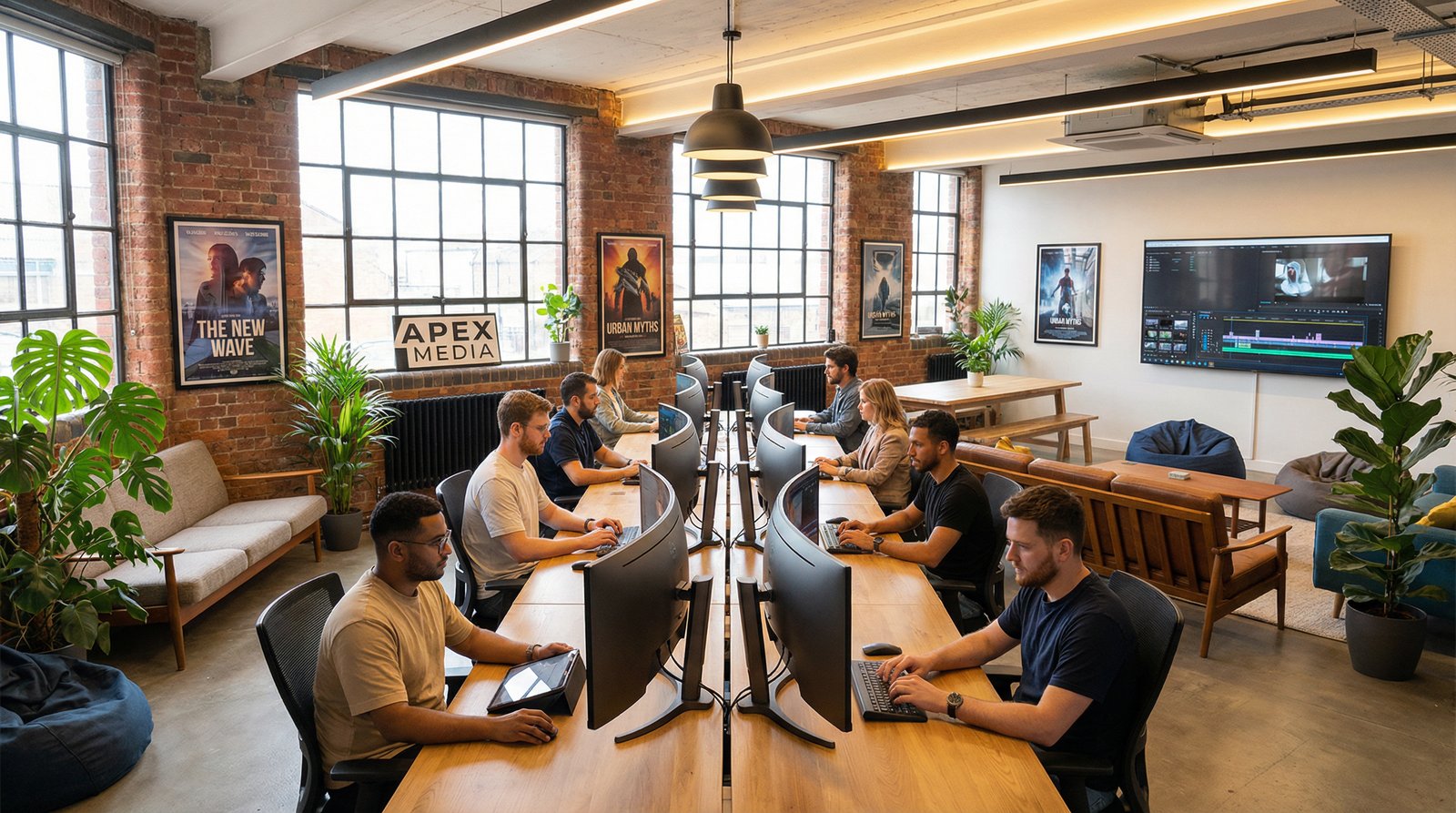 玩物社区办公环境